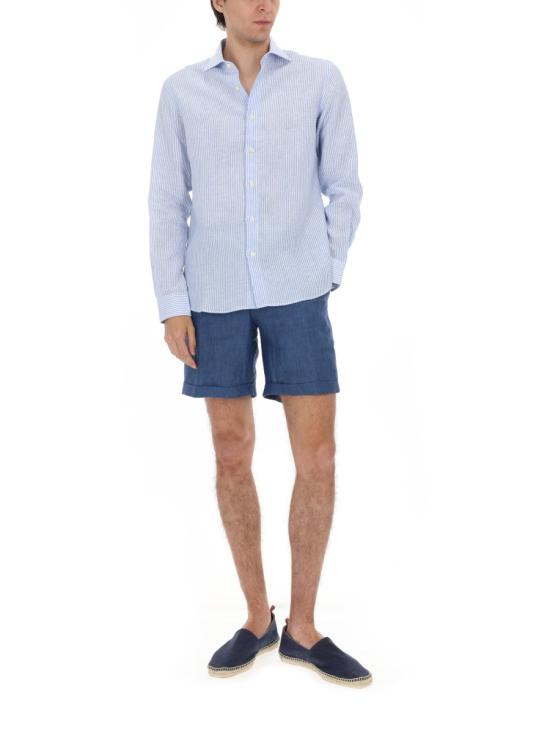 26SS 120 리노 숏팬츠 33AL2M29RH 000G436700098 BLUE - 120 LINO