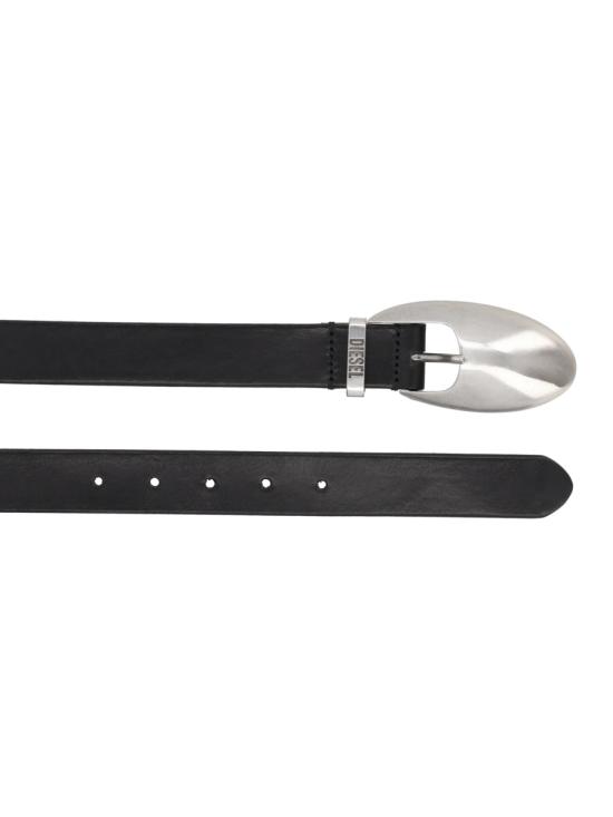 26SS 디젤 가죽 벨트 X10893 PR666T8013 BLACK - DIESEL