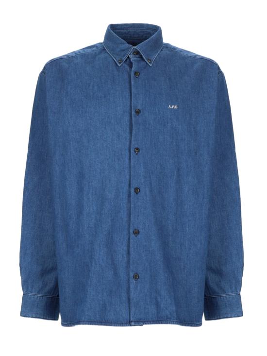 26SS 아페쎄 긴팔 셔츠 COHRN H12586 IAA BLUE