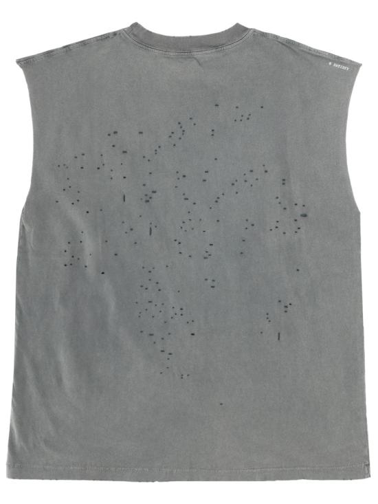 26SS 새티스파이 모스테크 머슬 티셔츠 11005 01A02 01A02 BLACK - SATISFY