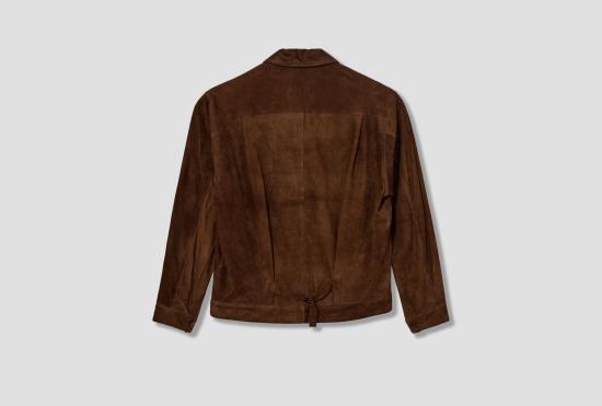 26SS 코모리 무스탕 스웨이드 타입-1st 재킷 D01-01021 브라운 - COMOLI