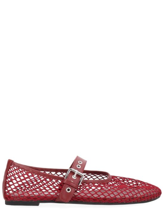 26SS 센소 플랫 슈즈 CARINA CHERRY RED