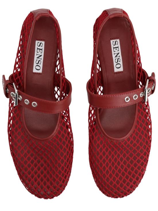 26SS 센소 플랫 슈즈 CARINA CHERRY RED - SENSO