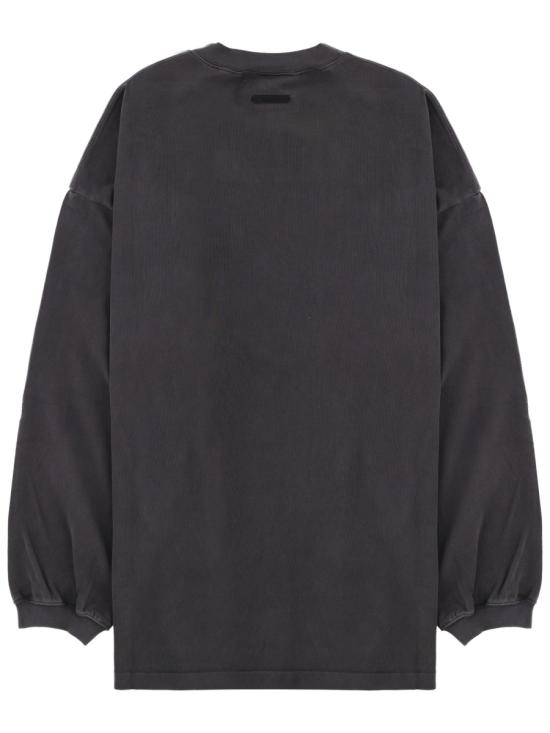 26SS 피어오브갓 긴팔 티셔츠 125SP262011F FADEDBLACK - FEAR OF GOD