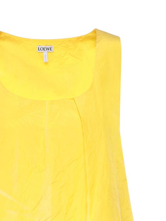 26SS 로에베 숏 원피스 S540Y09XVT 8100 YELLOW - LOEWE