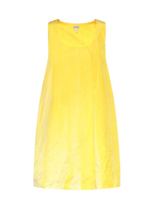 26SS 로에베 숏 원피스 S540Y09XVT 8100 YELLOW