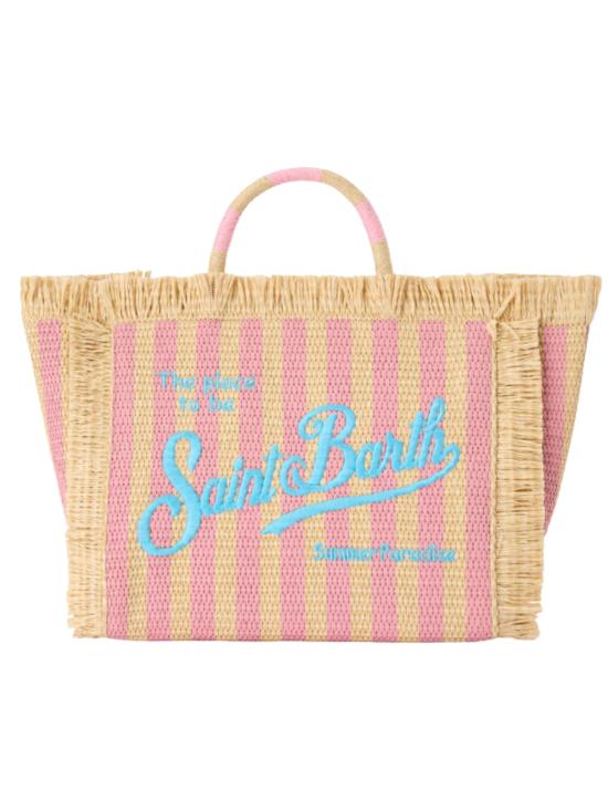 26SS [키즈] 세인트바쓰 가방 COL0017 00407L STRIPES V 21 EMBROIDERED