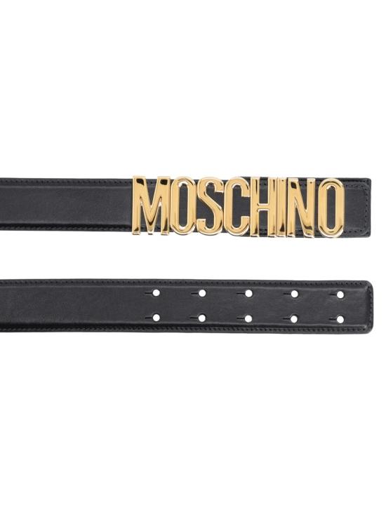26SS 모스키노 레귤러 벨트 MC6000PP1O OD900A BLACK - MOSCHINO