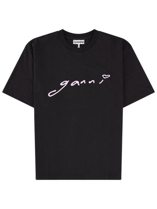 26SS 가니 반팔 티셔츠 A1050187 252 BLACK