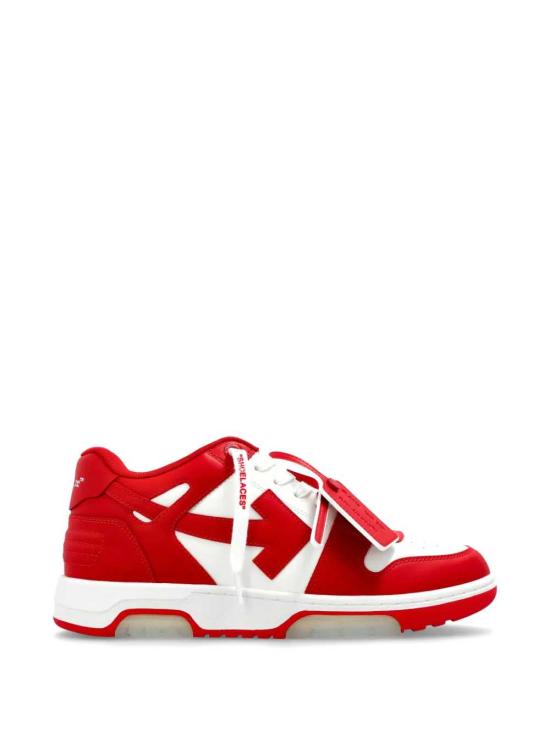 26SS 오프화이트 슈즈 OMIA189S26LEA0020127 WHITE HAUTE RED