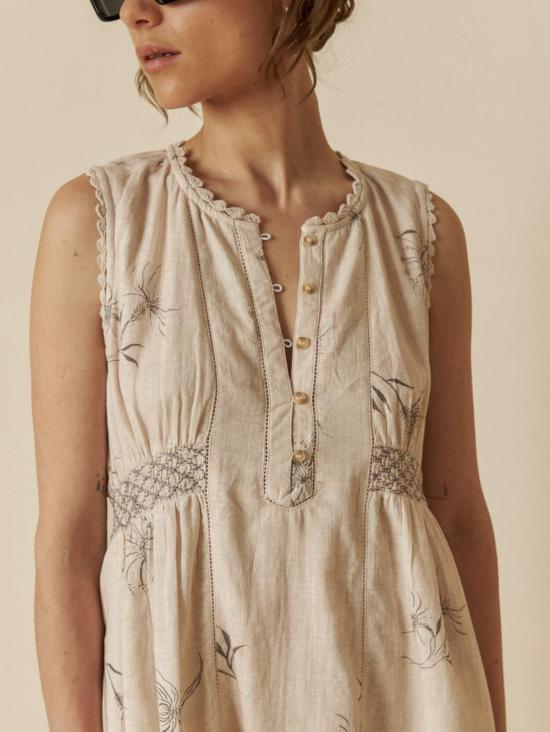  인디 앤 콜드 원피스 인디 & 콜드 크로셰 디테일 드레스 - INDI & COLD