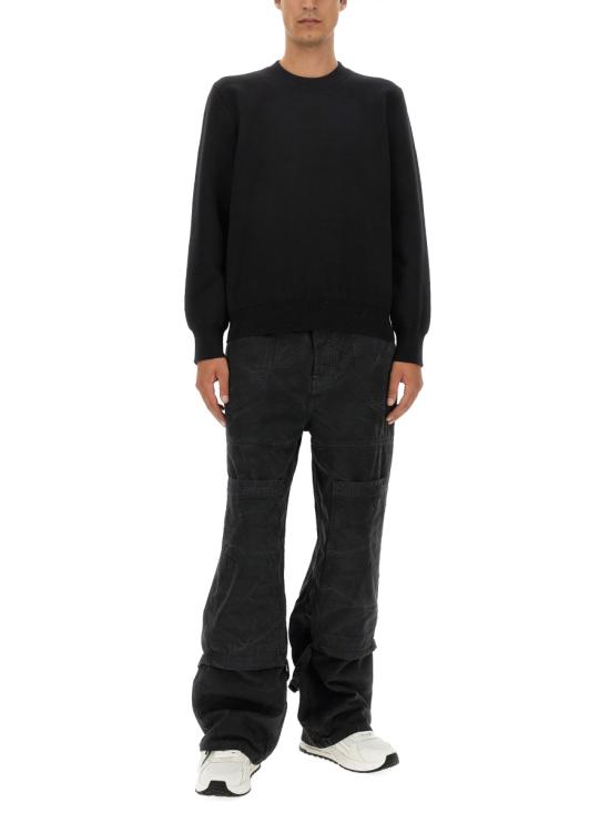 오프화이트 스웨터 OMHE165 F23KNI0011000 BLACK - OFF WHITE