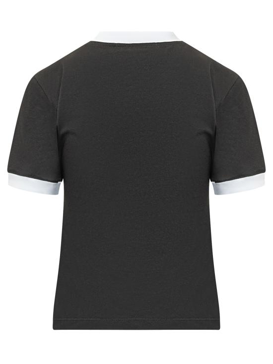 26SS 엠에스지엠 반팔 티셔츠 4041MDM112D 267002 99 BLACK DOM - MSGM