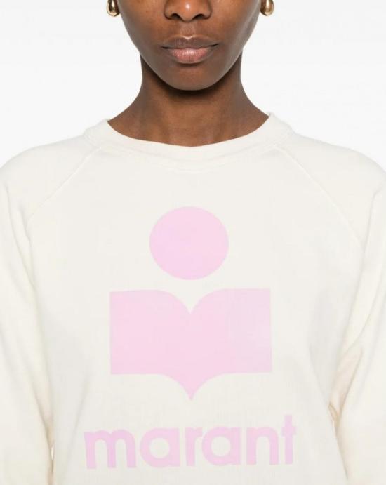 26SS 이자벨마랑 긴팔 티셔츠 SW0160FA D1M04E ECPK ECRU PINK DOM - ISABEL MARANT