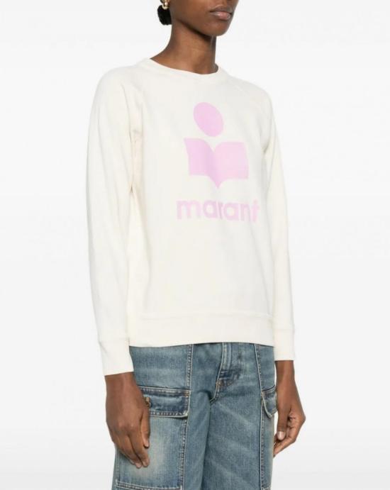 26SS 이자벨마랑 긴팔 티셔츠 SW0160FA D1M04E ECPK ECRU PINK DOM - ISABEL MARANT