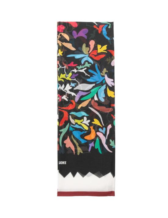 26SS 미소니 머플러/스카프 SL80CMDA656 0002 Nero