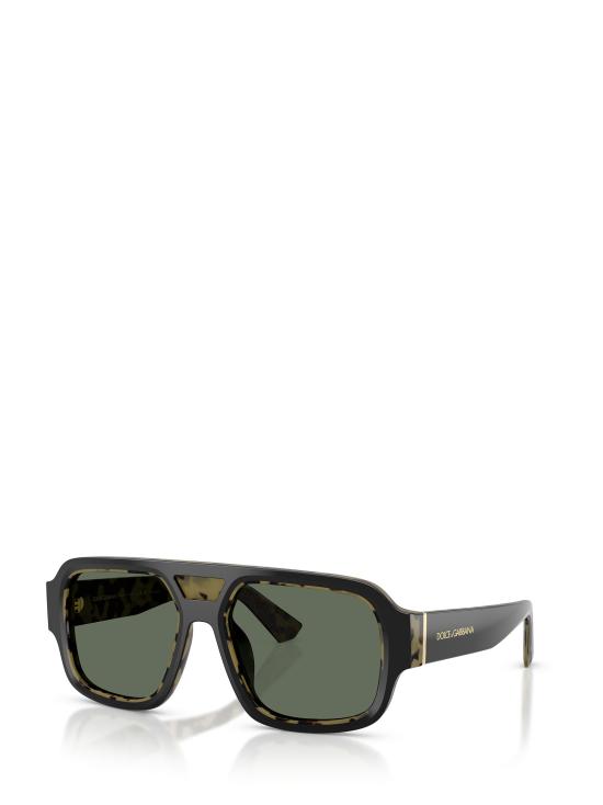 26FW 돌체앤가바나 선글라스 DG4516 34049A BLACK ON YELLOW HAVANA - DOLCE & GABBANA