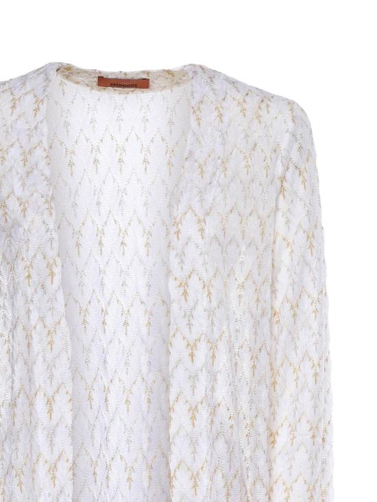 26SS 미소니 가디건 DS26SM0TBR015X S01LI Bianco - MISSONI