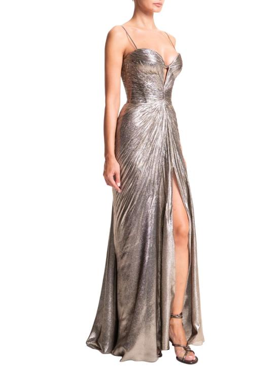26SS 마리아루시아호한 롱 원피스 DAKOTA SILVER Argento - MARIA LUCIA HOHAN