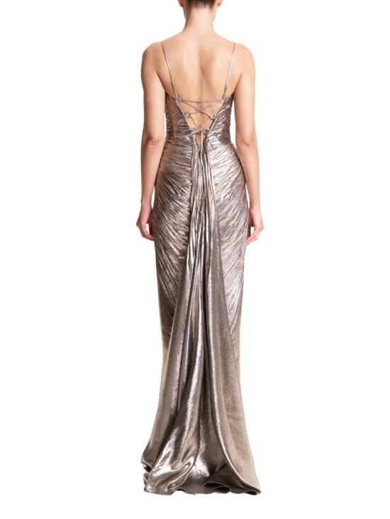 26SS 마리아루시아호한 롱 원피스 DAKOTA SILVER Argento - MARIA LUCIA HOHAN