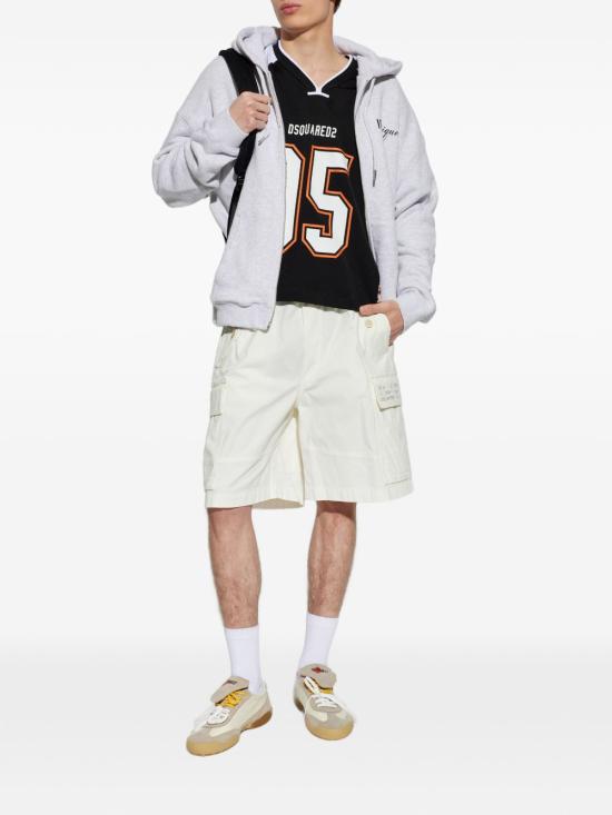 26SS 디스퀘어드2 숏팬츠 S71MU0881D35058 100 White - DSQUARED2