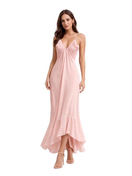 26SS 아멘쿠튀르 미디 원피스 AMS26519 082 Rosa - AMEN COUTURE