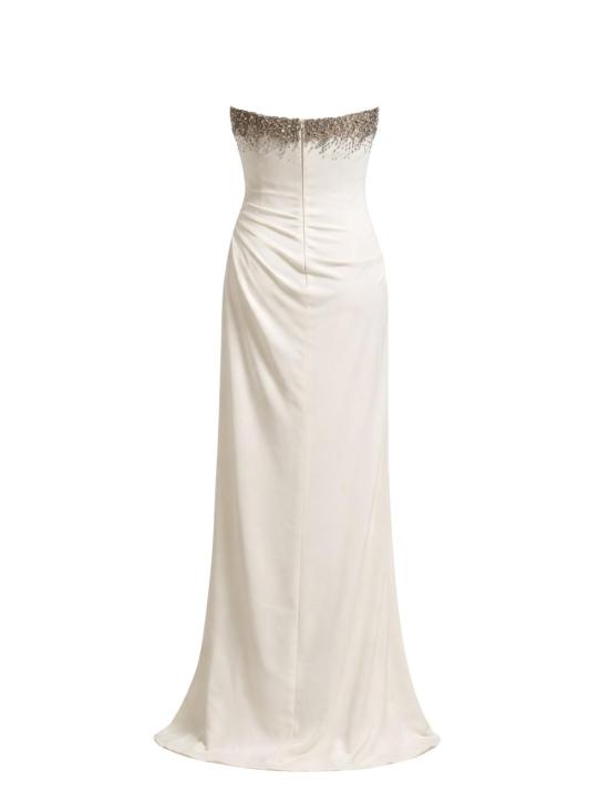 26SS 아멘쿠튀르 미디 원피스 AMS26502 B14 Bianco - AMEN COUTURE