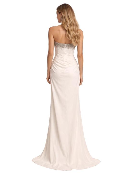 26SS 아멘쿠튀르 미디 원피스 AMS26502 B14 Bianco - AMEN COUTURE