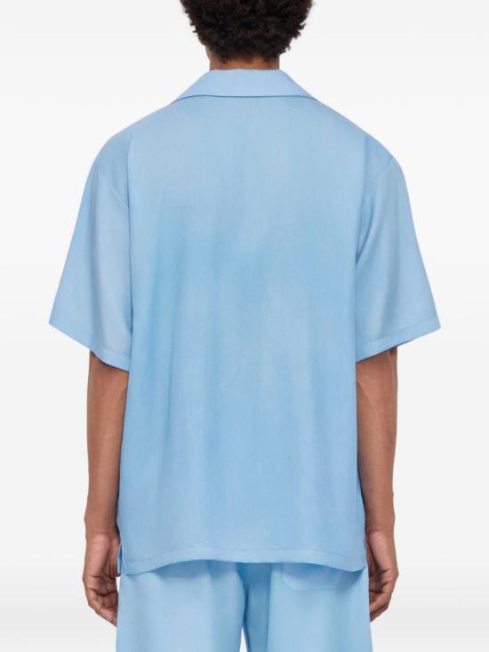 26SS 엠에스지엠 반팔 셔츠 4040ME08X 267009 84 LIGHT BLUE DOM - MSGM