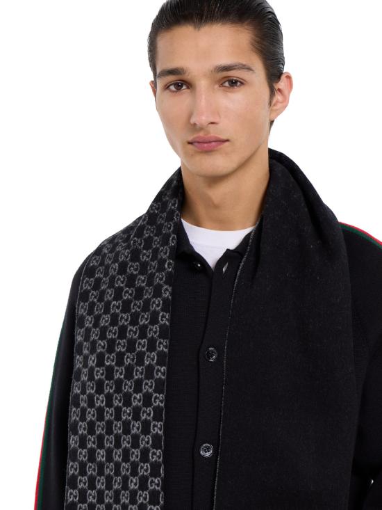 26SS 구찌 머플러/스카프 8520384GAKX 1063 Nero - GUCCI