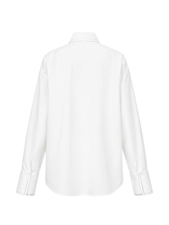 26SS 에르마노 설비노 셔츠 D482K332RBQP BQP10601 Bright white - ERMANNO SCERVINO