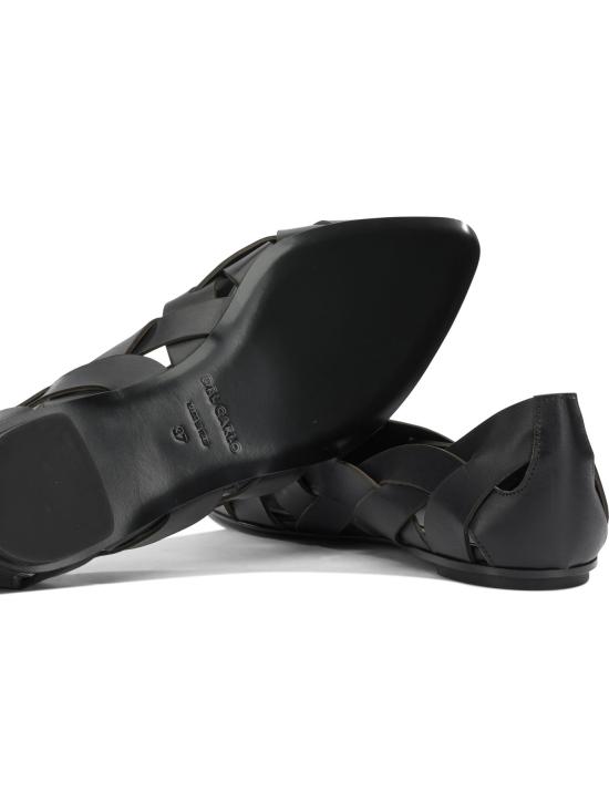 26SS 델 칼로 플랫 슈즈 12101LISINATUR NERO Black - DEL CARLO
