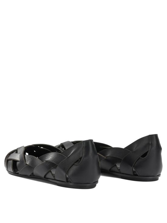 26SS 델 칼로 플랫 슈즈 12101LISINATUR NERO Black - DEL CARLO