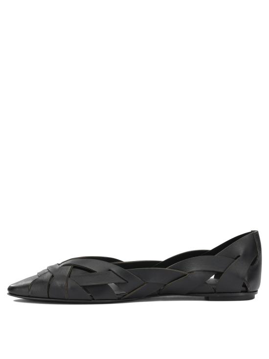 26SS 델 칼로 플랫 슈즈 12101LISINATUR NERO Black - DEL CARLO