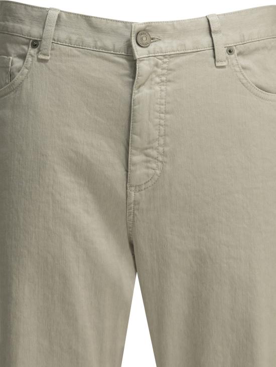 26SS 에르메네질도제냐 스트레이트 팬츠 UHP16A3CITYK01 Grey - ERMENEGILDO ZEGNA