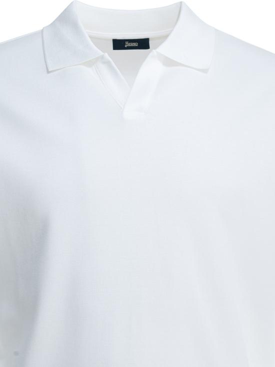 26SS 에르노 폴로 티셔츠 JV000004U520591000 White - HERNO
