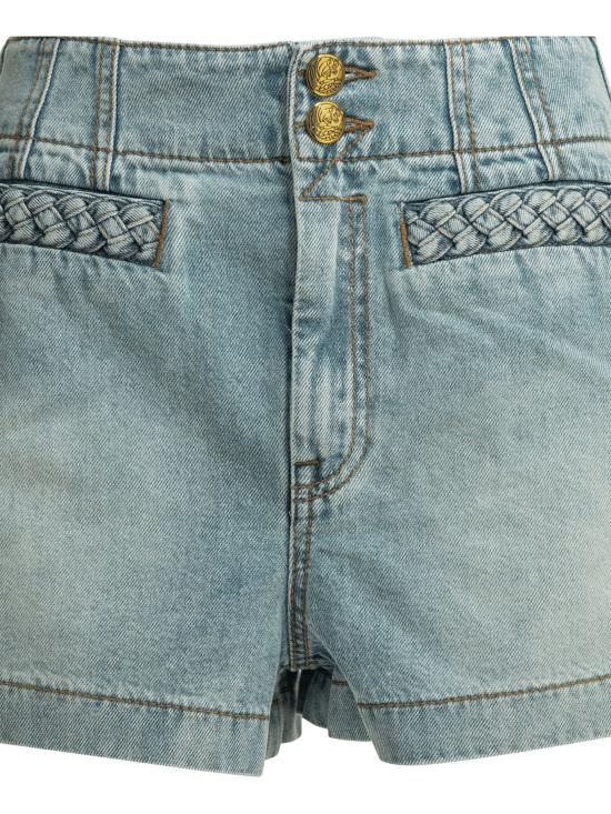 26SS 짐머만 숏팬츠 2727ARS262SKYLARK Light blue - ZIMMERMANN