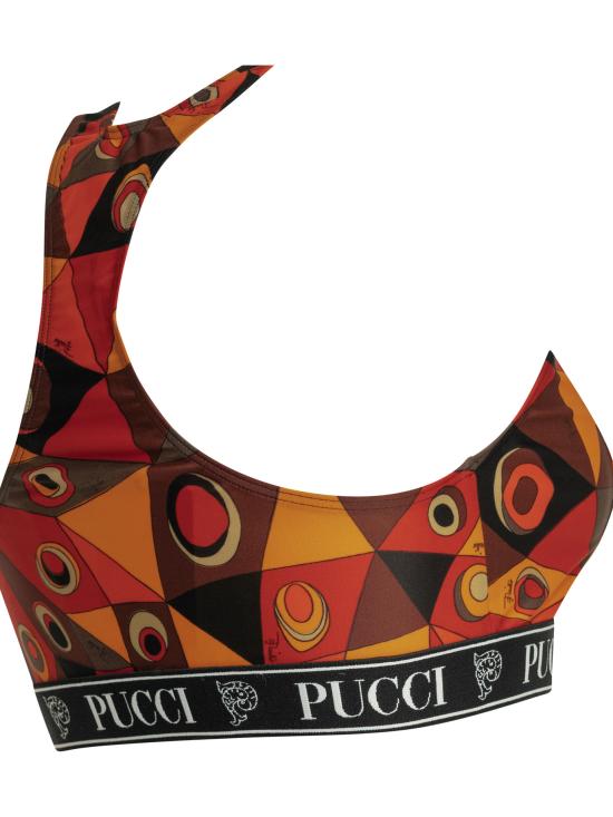 26SS 푸찌 트레이닝 티셔츠 6HTP576H865P17 Orange - PUCCI