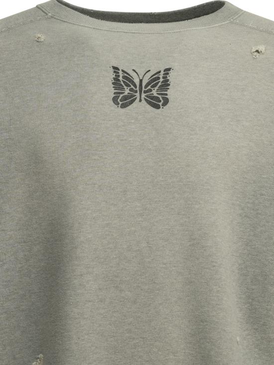 26SS 니들스 긴팔 티셔츠 SX431A H Grey - NEEDLES