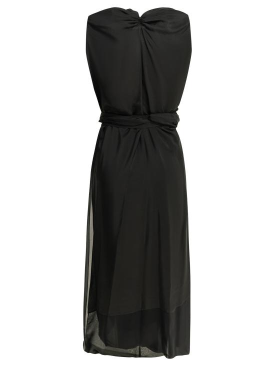 26SS 마르지엘라 롱 원피스 S29DD0066M35850900 Black - MAISON MARGIELA