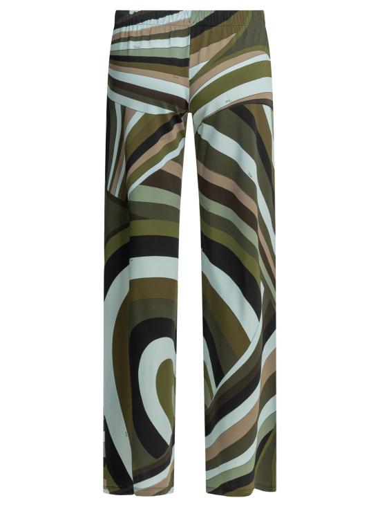 26SS 푸찌 스트레이트 팬츠 6HJT306H757008 Green - PUCCI