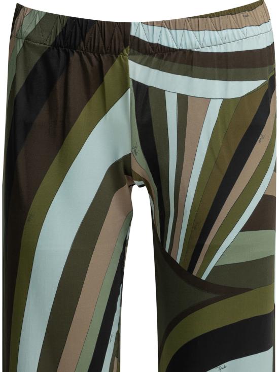 26SS 푸찌 스트레이트 팬츠 6HJT306H757008 Green - PUCCI