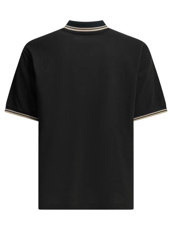 26SS 니들스 폴로 티셔츠 SX441D Black - NEEDLES