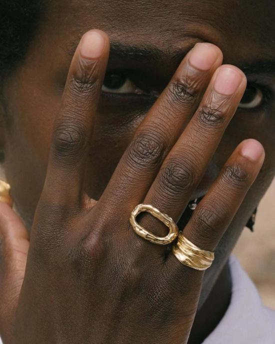  Dea Dia 반지 데아디아 신더 오픈 링 골드