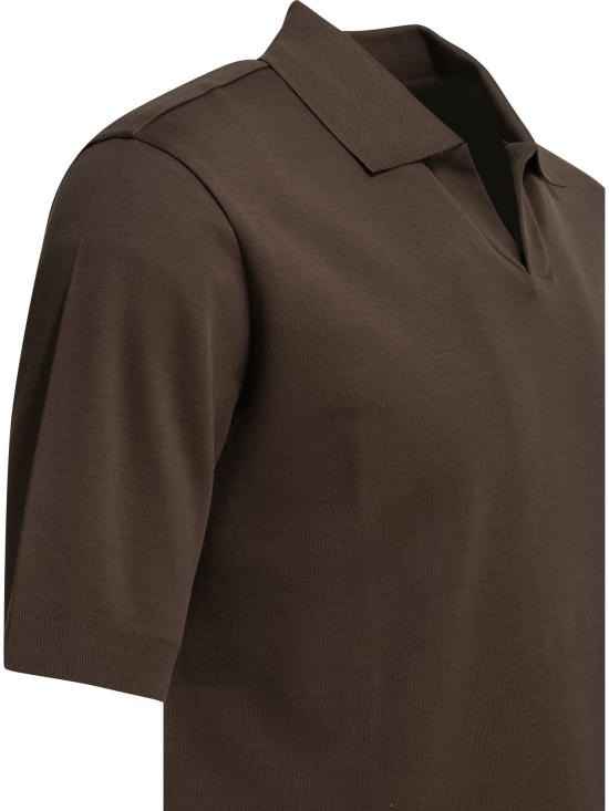 26SS 에르노 폴로 티셔츠 JV000004U520598800 Brown - HERNO