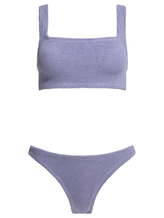 26SS 훈자 지 원피스 수영복 XANDRA BIKINICRINKLELILAC Purple