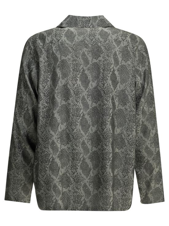 26SS 니들스 긴팔 셔츠 SX263A Grey - NEEDLES