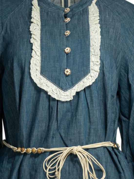 26SS 짐머만 미디 원피스 5624DRS261RAILWAY BLUE Blue - ZIMMERMANN