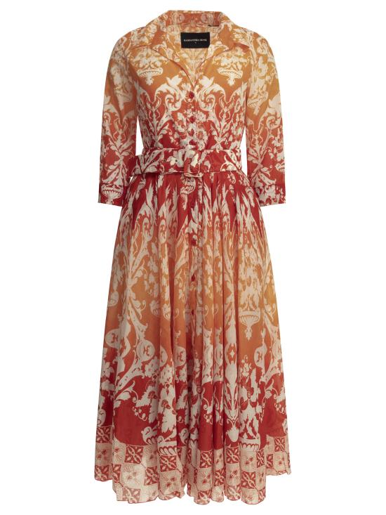 26SS 사만다 성 원피스 ASTERIMPERO OMBREORANGE Orange