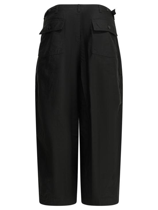 26SS 니들스 스트레이트 팬츠 SX195B Black - NEEDLES